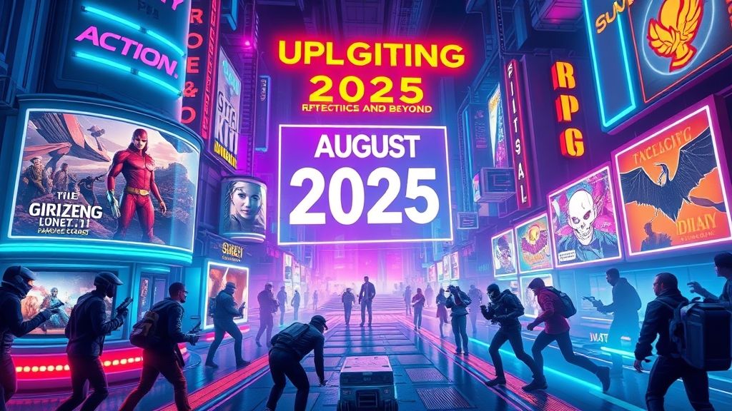 八月游戏狂潮：多平台大作扎堆发售