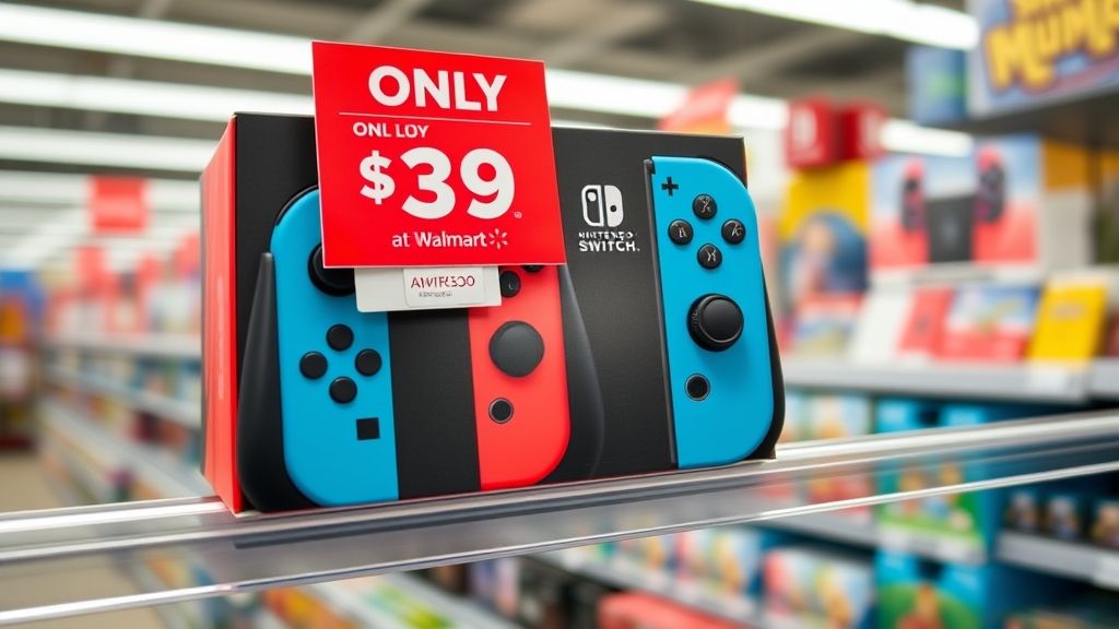 Switch Joy-Con紫橙手柄惊现39美元骨折价！沃尔玛清仓or系统bug？